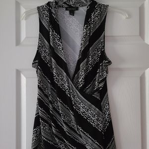 White House Black market wrap top